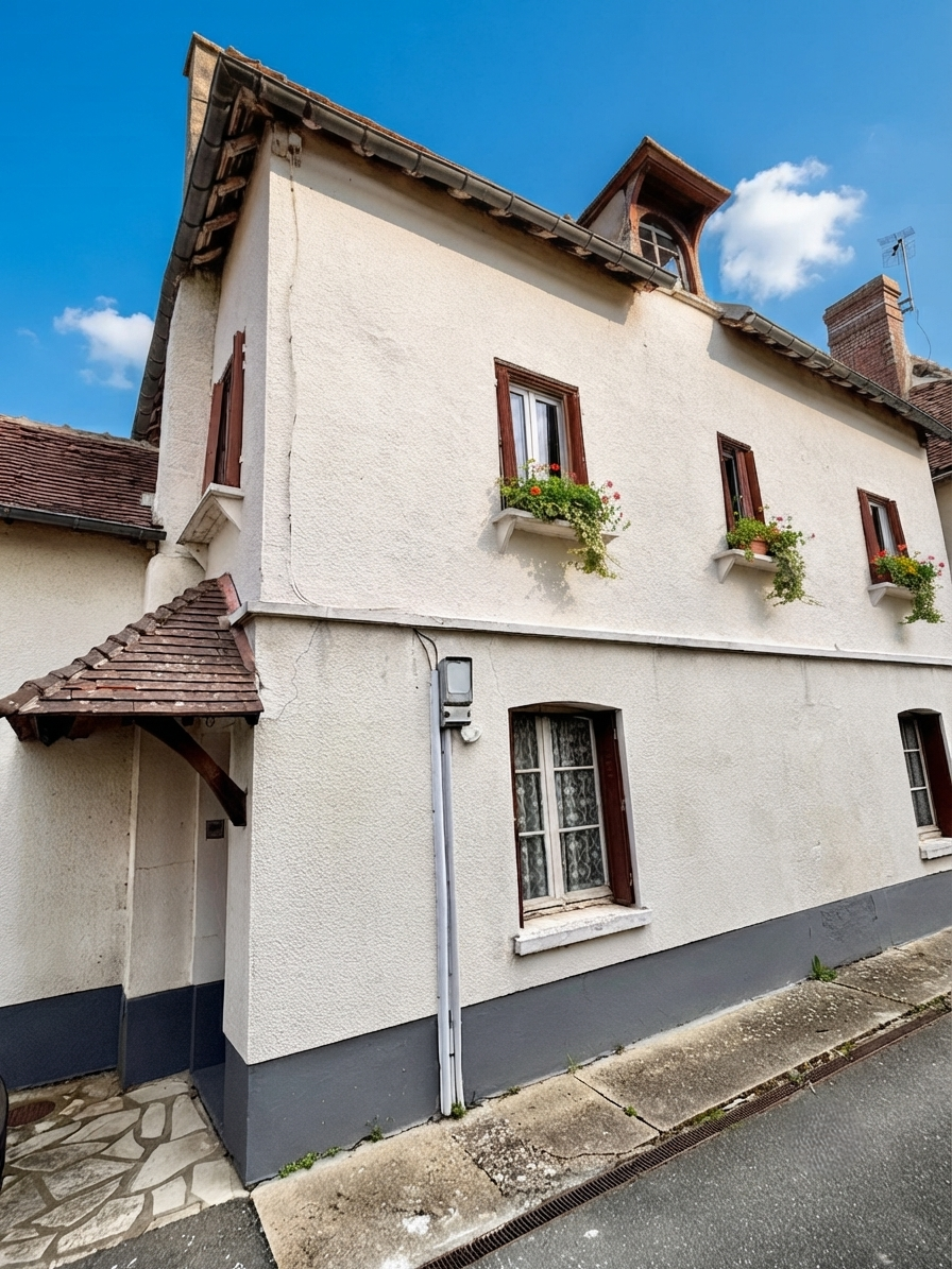 MAISON ANCIENNE À RÉNOVER EN PLEIN COEUR DE VILLENONANCOURT