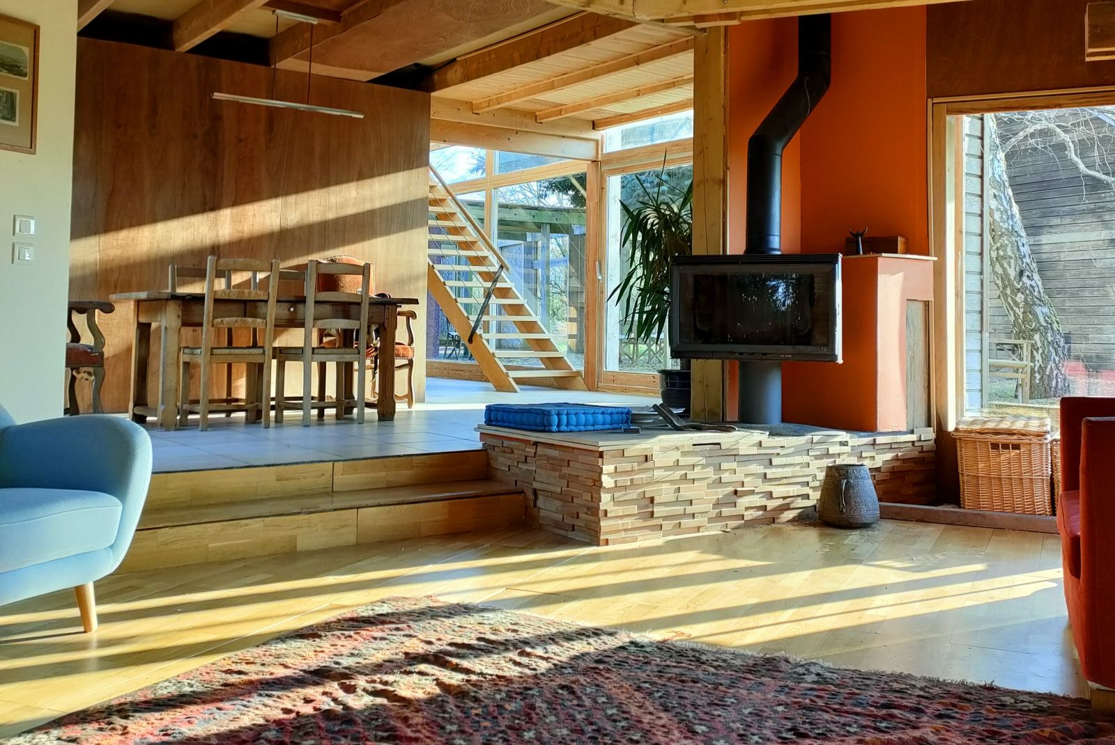Superbe maison d’architecte en ossature bois sur parc arboré de plus de 2,8 hectaresSENONCHES